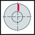 Immagine di Frese per profili a quarto di cerchio in metallo duro integrale MC503-A-B-R