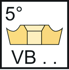Immagine di Utensili di tornitura – Fissaggio a vite C4-SVHBL-27050-11