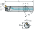 Picture of Boring bar – Rigid clamping A16T-DDUNL4