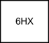 Picture of HSS-E PM machine taps • Paradur H 24 • C = 2-3xTP (semi-bottom chamfer) • ≤2,5xD • M/6HX • DIN 376 • right hand flute 24° • Suitable for blind hole