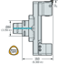 Picture of Precision boring tool B3234-UC-MAXI-TC11