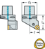 Picture of Turning tools – Lever clamping C5-PRSCR-35060-20