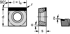 Picture of PCD – Positive square SCGW ...- • FS-9 • clearance angle major=7°