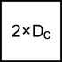 Picture of Indexable insert drills D4120 • 2xD • Parallel shank with flat • metric