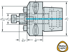 Picture of Shell mill adaptor AB001-C