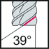 Immagine di Frese per spallamenti e scanalature in metallo duro integrale MA267.A-3-C