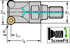Immagine di Fresa a copiare con inserti circolari F2234.UT28.031.Z06.035