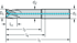 Immagine di Frese per spallamenti e scanalature in metallo duro integrale H608871