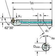 Picture of Boring bar – Screw clamping A12M-SDXCL07