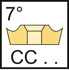 Picture of Shank tool – Screw clamping SCLC...-S-P • Walter Turn • metric • Square shank • κ=95°