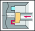 Immagine di Boring bar for exchangeable head – Axial grooving W3271.E0625L-42-WE09