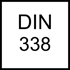 Kép a következőről: HSS spirálfúrók DA110 • Perform • DIN 338 • 8xD • Hengeres szár • csúcsszög 118°