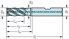 Immagine di Fresa per spallamenti e scanalature in metallo duro integrale MC319-W-4-B-C