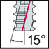 Bild von Mehrreihige Gewindefräser TC620-M-W5D