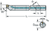 Bild von Bohrstange – Schraubenspannung SCLPL-ISO-INNEN-VHM-INCH