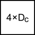 Picture of Indexable insert drills D4120-04 • 4xD • Parallel shank with flat • metric