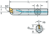 Picture of Boring bar – Screw clamping SDUCL-ISO-INNEN-VHM-RUND