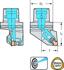 Picture of Turning tools - Rigid clamping C...-CRSN...-P • Walter Turn • metric • Walter Capto TM  ISO 26623 • κ=95°