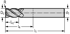 Immagine di Frese per spallamenti e scanalature in metallo duro integrale MA230-A-4-R