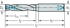 Immagine di Punta elicoidale a 180° in metallo duro integrale DC118-02-A1