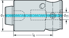 Picture of Precision XT boring tool – Basic body B5110 • Modular NCT adaptor