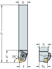 Picture of Shank tool – Rigid clamping DSBN • Walter Turn • metric • Square shank • κ=75°