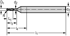 Immagine di Frese per spallamenti e scanalature in metallo duro integrale MD266 • Supreme • Codolo DIN 6535 HA • metrico • Angolo d'elica 30° • Ampia lunghezza d’impiego • Keyslot milling and helical mi