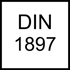 Picture of Punta elicoidale in HSS-E, extra-corta A1154TFT • VA INOX • DIN 1897 • 3xD • Codolo cilindrico • Angolo di punta 118°