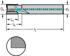 Immagine di PCD shoulder milling cutters F4722-Z