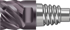 Immagine di Fresa per spallamenti in metallo duro integrale MC128-E-P