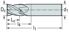 Picture of Solid carbide shoulder/slot milling cutters ME232-A-4-S