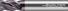 Immagine di Frese per spallamenti e scanalature in metallo duro integrale MC230-A-4-A