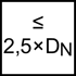 Picture of Maschio a macchina in HSS-E • Paradur STE • ≤2,5xD • G/NORMAL • DIN 5156 • Scanalatura destra 40° • Indicato per fori ciechi