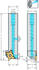 Immagine di Utensile con codolo – Esecuzione di gole radiali G3011-20-32-R-MX-P