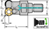 Immagine di Fresa a copiare con inserti circolari F2231.T14.016.Z02.04