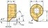 Picture of Exchangeable head – Pre-parting WE07-GP10-100R00 WSM23X