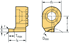 Picture of Exchangeable head – Axial grooving WE-A-R