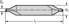 Kép a következőről: HSS központfúrók, extra hosszú K1411S • Hengeres szár • A alak • lépcső belső szöge 60°