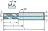 Picture of Solid carbide thread milling cutters H505501