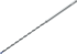 Immagine di Micropunta in metallo duro integrale con canalino di lubrificazione DB133-25-02. DB133-25-A1