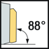 Immagine di Frese a spianare M5012 • Foro cil. trascin. trasv. DIN 138 • κ=88° • metrico