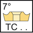 Picture of Testa intercambiabile – Fissaggio a vite Q...-STFC • Walter Turn • metrico • QuadFit