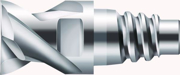 Picture of Frese per spallamenti e scanalature in metallo duro integrale H6E2511 • Protostar • ConeFit • metrico • Angolo d'elica 45° • Tipo Al 45 • Keyslot milling and helical mi