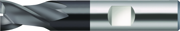 Immagine di Fresa cilindrica per scanalature in metallo duro integrale MC716-W-2-A