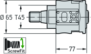 Immagine di Precision boring tool – basic body B4035 • ScrewFit