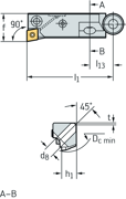 Picture of Precision boring cartridge • metric