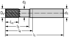 Immagine di Frese per spallamenti e scanalature in metallo duro integrale MA230-A-9-C