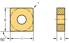 Picture of Negative square SNMG ...- • MU5