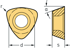 Immagine di Inserti triangolari positivi P26335