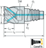 Immagine di Frese per spallamenti e scanalature in metallo duro integrale H2EC34217